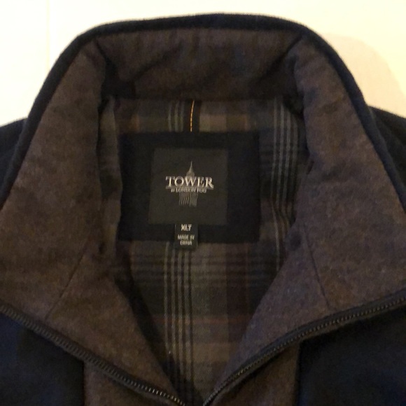 London Fog Layered Wool Blend Coat/NWT - Picture 4 of 10